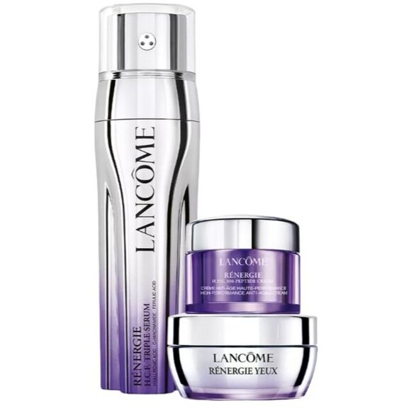 Lancome RÉNERGIE H.C.F. TRIPLE SERUM 3 Piece Limited Edition Skincare Gift Set N - Picture 2 of 12
